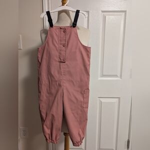 Zara Kid's Pink Jumpsuit